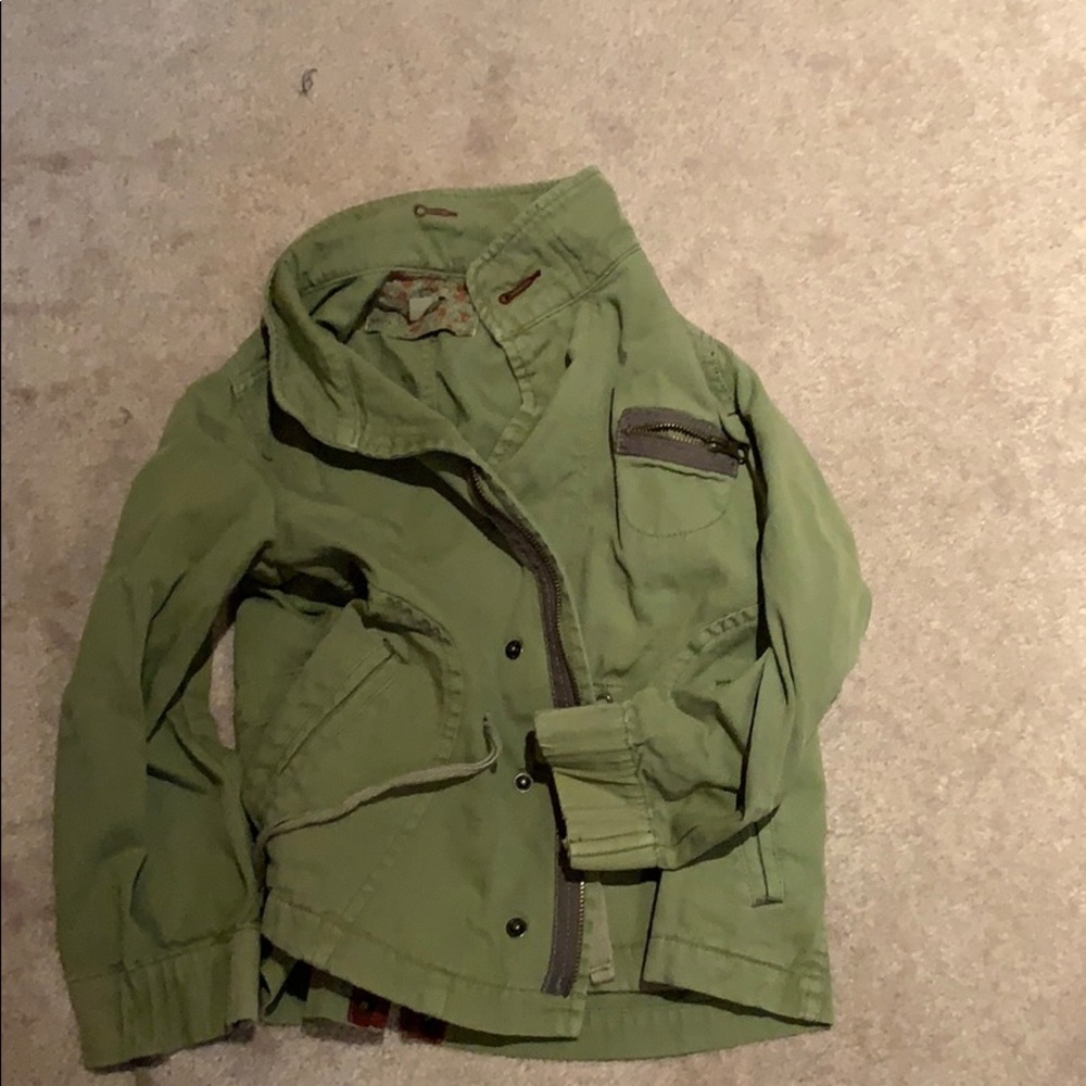 Girls green jacket